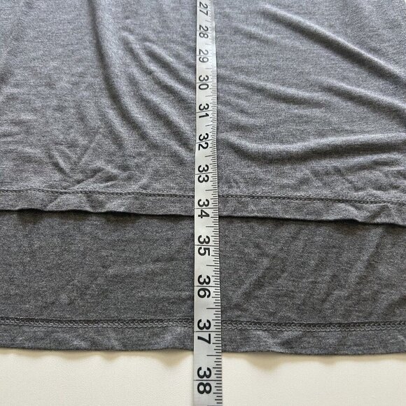 T by Alexander Wang Women's Gray T-Shirt Dress Short Sleeve Pocket Size XS - Picture 5 of 6